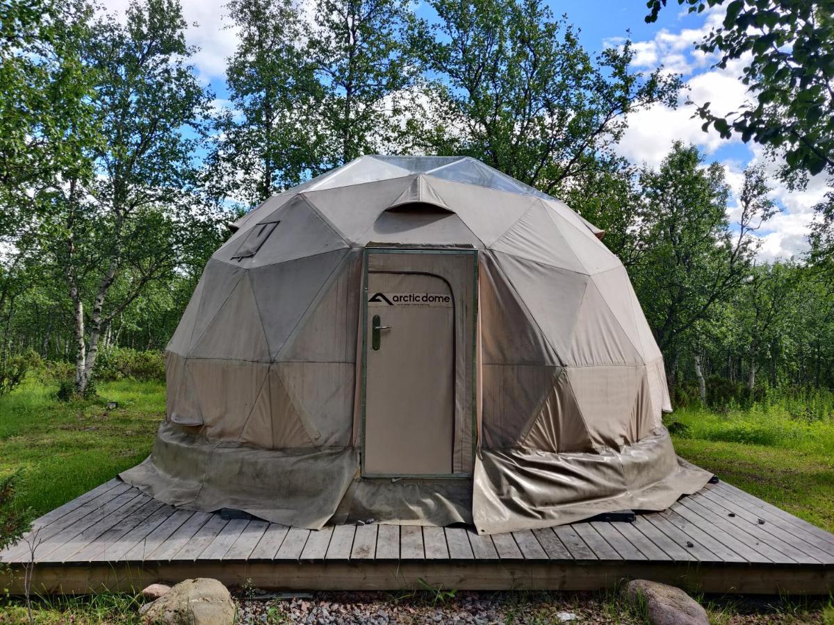 Aurora Dome Hotel Kiruna Bagian luar foto