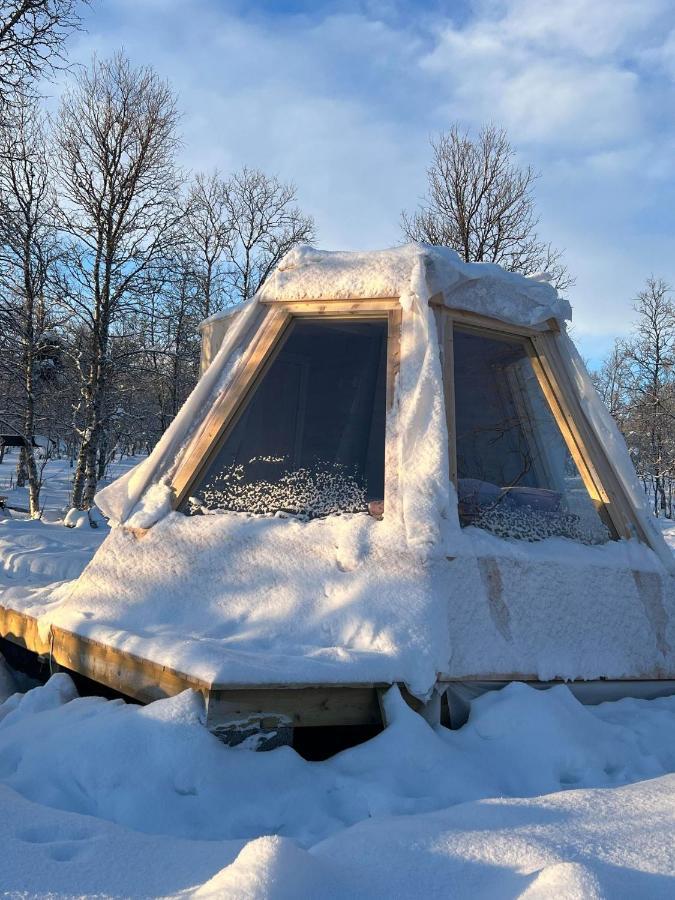 Aurora Dome Hotel Kiruna Bagian luar foto