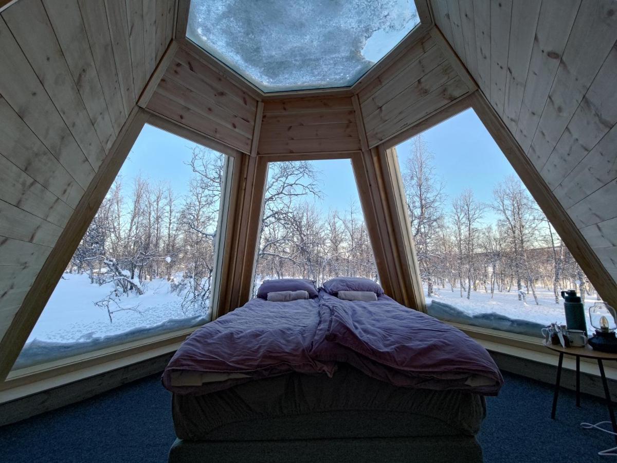Aurora Dome Hotel Kiruna Bagian luar foto